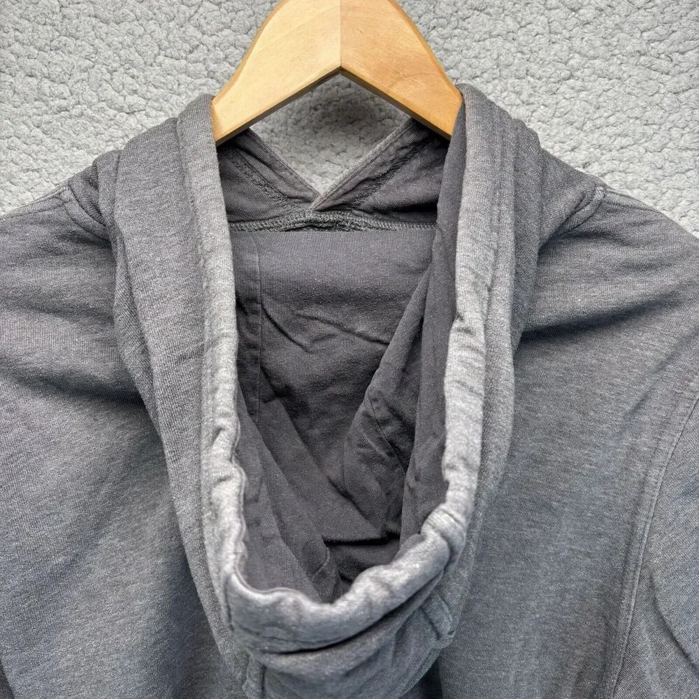 The North Face Mens Hoodie M Half Dome Gray Logo Hiking Outdoor Sweatshirt *READ